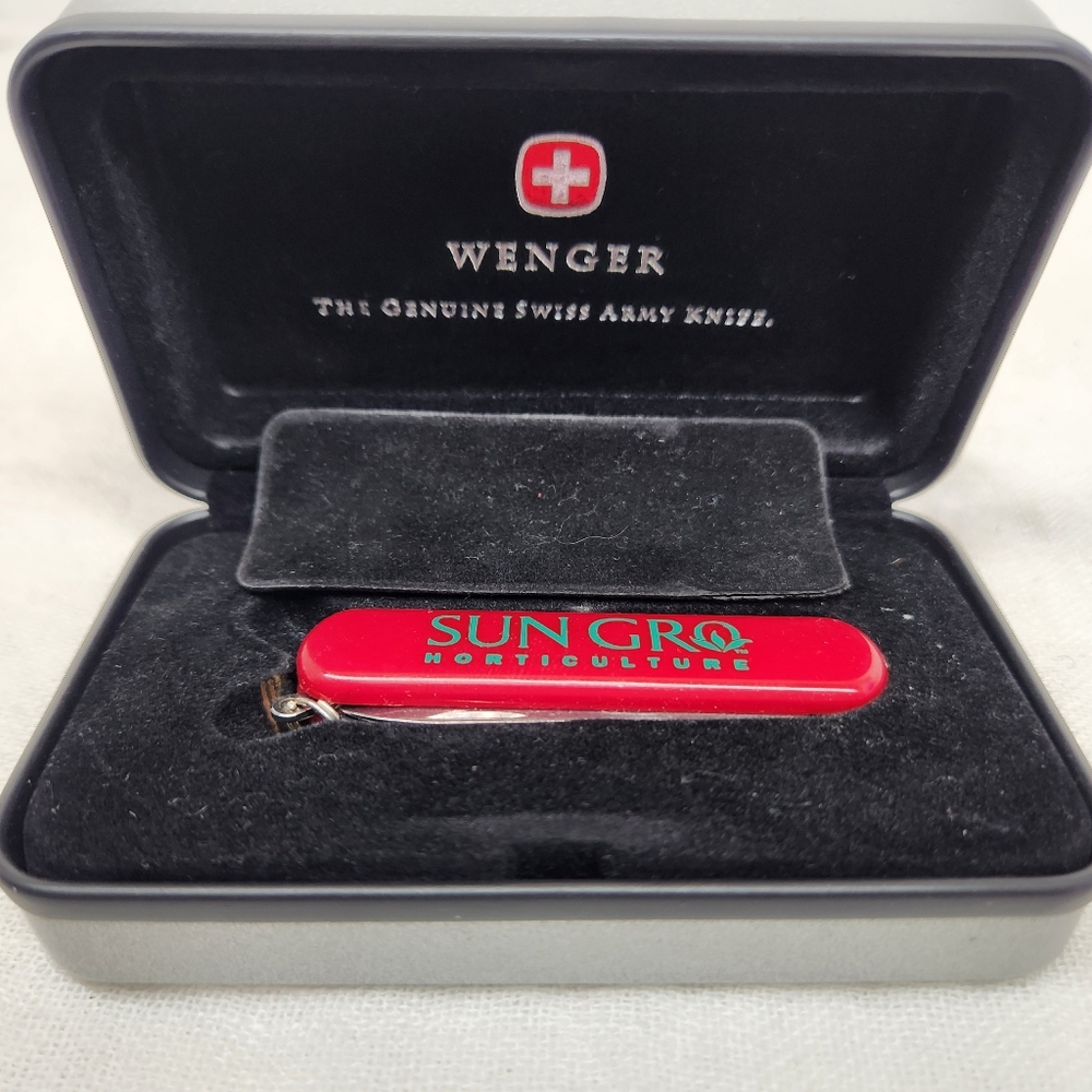Wenger Swiss Army Victorinox Knife Branded Sun Gro Horticulture